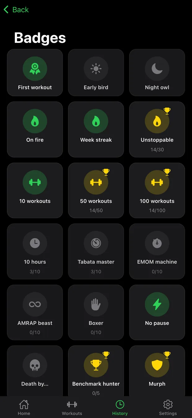 Badges